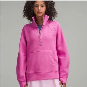 Lululemon Athletica Vibrant Pink Zip-Up Jacket